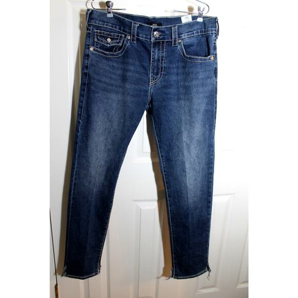 True Religion Men's Big T Rocco Relaxed Skinny Jeans Size 34 - Picture 1 of 4